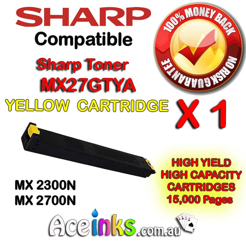 SHARP MX27GTYA MX2300N YELLOW